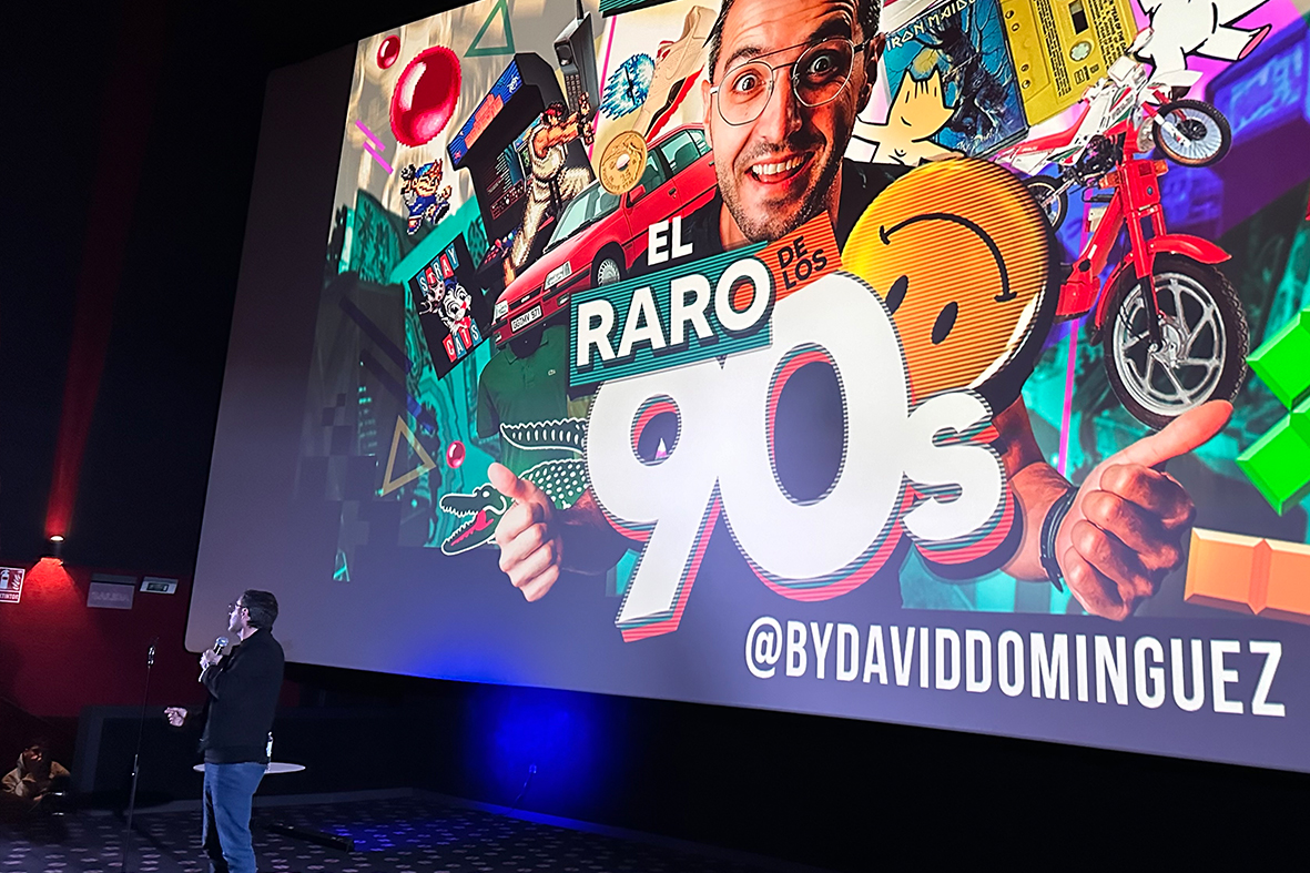 DAVID DOMINGUEZ EL RARO DE LOS 90 UNARISAMAS AGENDA DE COMEDIA MURCIA 2
